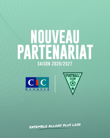 Annonce d'un nouveau partenariat du club